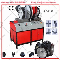 SDG315 Mesin Fitting Pipa Plastik HDPE Butt Joint Welding Machine